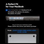 Carcasa laptop Spigen AirSkin compatibila cu MacBook Pro 16, 2021-2026, Frost Black 11 - lerato.ro