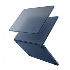 Carcasa laptop Spigen AirSkin compatibila cu MacBook Neo 13 inch, Transparent / Albastru
