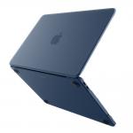 Carcasa laptop Spigen AirSkin compatibila cu MacBook Neo 13 inch, Transparent / Albastru 3 - lerato.ro