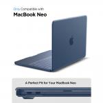 Carcasa laptop Spigen AirSkin compatibila cu MacBook Neo 13 inch, Transparent / Albastru 7 - lerato.ro