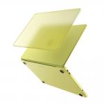 Carcasa laptop Spigen AirSkin compatibila cu MacBook Neo 13 inch, Transparent / Galben 2 - lerato.ro
