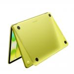 Carcasa laptop Spigen AirSkin compatibila cu MacBook Neo 13 inch, Transparent / Galben 6 - lerato.ro