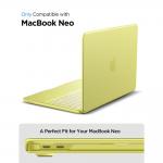Carcasa laptop Spigen AirSkin compatibila cu MacBook Neo 13 inch, Transparent / Galben 7 - lerato.ro