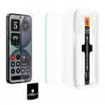 Set 2 folii sticla securizata Spigen Glas.tR EZ Fit Pro AC, Kit montare inclus, compatibile cu Nothing Phone (4a), Transparent 3 - lerato.ro