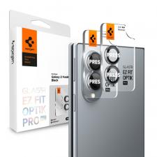 Set 2 folii protectie sticla securizata Spigen Glas.tR EZ Fit Optik Pro HD compatibile cu Samsung Galaxy Z Fold 8, Negru