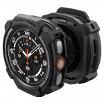 Carcasa protectie Spigen Rugged Armor compatibila cu Samsung Galaxy Watch Ultra 2 47 mm, Negru 4 - lerato.ro