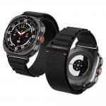 Curea din nylon Spigen WBF1 compatibila cu Samsung Galaxy Watch Ultra 1/2 47mm, Negru 5 - lerato.ro