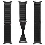 Curea din nylon Spigen WBF1 compatibila cu Samsung Galaxy Watch Ultra 1/2 47mm, Negru 4 - lerato.ro