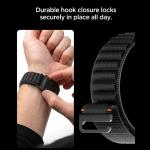 Curea din nylon Spigen WBF1 compatibila cu Samsung Galaxy Watch Ultra 1/2 47mm, Negru 10 - lerato.ro