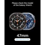 Curea din nylon Spigen WBF1 compatibila cu Samsung Galaxy Watch 9 / 8 (40/44/46mm), Negru 12 - lerato.ro
