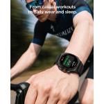 Curea din nylon Spigen WBF1 compatibila cu Samsung Galaxy Watch 9 / 8 (40/44/46mm), Negru 16 - lerato.ro