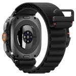 Curea din nylon Spigen WBF1 compatibila cu Samsung Galaxy Watch 9 / 8 (40/44/46mm), Negru 6 - lerato.ro