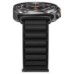 Curea din nylon Spigen WBF1 compatibila cu Samsung Galaxy Watch 9 / 8 (40/44/46mm), Negru 7 - lerato.ro