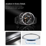Inel protectie Spigen Bezel Tune compatibill cu Samsung Galaxy Watch Ultra 2 47 mm, Silver 12 - lerato.ro