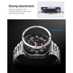 Inel protectie Spigen Bezel Tune compatibill cu Samsung Galaxy Watch Ultra 2 47 mm, Silver 15 - lerato.ro
