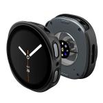Carcasa cu protectie ecran din sticla securizata Spigen Thin Fit 360 compatibila cu Samsung Galaxy Watch 9 / 8 44mm, Negru 3 - lerato.ro