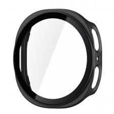 Carcasa cu protectie ecran din sticla securizata Spigen Thin Fit 360 compatibila cu Samsung Galaxy Watch 9 / 8 44mm, Negru