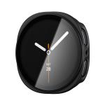 Carcasa cu protectie ecran din sticla securizata Spigen Thin Fit 360 compatibila cu Samsung Galaxy Watch 9 / 8 44mm, Negru 13 - lerato.ro