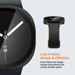 Carcasa cu protectie ecran din sticla securizata Spigen Thin Fit 360 compatibila cu Samsung Galaxy Watch 9 / 8 44mm, Negru 16 - lerato.ro