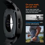 Carcasa cu protectie ecran din sticla securizata Spigen Thin Fit 360 compatibila cu Samsung Galaxy Watch 9 / 8 44mm, Negru 18 - lerato.ro