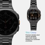 Curea din otel Spigen Modern Fit 316L compatibila cu Samsung Galaxy Watch Ultra 1/2 47mm, Negru 11 - lerato.ro