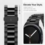 Curea din otel Spigen Modern Fit 316L compatibila cu Samsung Galaxy Watch 9 / 8 (40/44/46mm), Negru 15 - lerato.ro