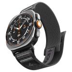 Curea din nylon Spigen Athlex Air compatibila cu Samsung Galaxy Watch Ultra 1/2 47mm, Negru 13 - lerato.ro