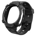 Curea cu carcasa de protectie Spigen Rugged Armor Pro compatibila cu Samsung Galaxy Watch Ultra 1/2 47mm, Negru 3 - lerato.ro