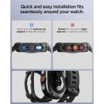 Curea cu carcasa de protectie Spigen Rugged Armor Pro compatibila cu Samsung Galaxy Watch Ultra 1/2 47mm, Negru 15 - lerato.ro