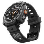 Curea cu carcasa de protectie Spigen Rugged Armor Pro compatibila cu Samsung Galaxy Watch Ultra 1/2 47mm, Negru 10 - lerato.ro