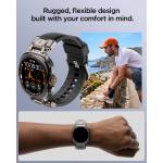 Curea din nylon Spigen DuraPro Armor compatibila cu Samsung Galaxy Watch Ultra 1/2 47mm, Negru 12 - lerato.ro