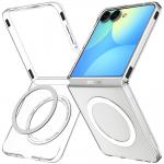Husa Spigen AirSkin cu MagSafe compatibila cu Samsung Galaxy Z Flip 8, Transparent 5 - lerato.ro