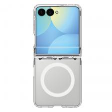 Husa Spigen Ultra Hybrid Pro cu MagSafe compatibila cu Samsung Galaxy Z Flip 8, Transparent