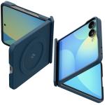 Husa Air Skin Aramid MagFit compatibila cu Samsung Galaxy Z Flip 8, Navy Blue 4 - lerato.ro