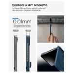 Husa Air Skin Aramid MagFit compatibila cu Samsung Galaxy Z Flip 8, Navy Blue 19 - lerato.ro