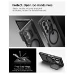 Husa Spigen Optik Armor Pro MagFit compatibila cu Samsung Galaxy Z Fold 8 Ultra, Negru 19 - lerato.ro