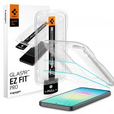 Set 2 folii sticla securizata Spigen Glas.tR EZ Fit, Kit montare inclus, compatibile cu Samsung Galaxy A27 5G, Transparent