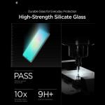 Set 2 folii sticla securizata Spigen Glas.tR EZ Fit, Kit montare inclus, compatibile cu Samsung Galaxy A27 5G, Transparent 7 - lerato.ro