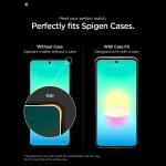 Set 2 folii sticla securizata Spigen Glas.tR EZ Fit, Kit montare inclus, compatibile cu Samsung Galaxy A27 5G, Transparent 10 - lerato.ro