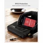 Portofel Spigen LF300, Protectie RFID, Capacitate 10 carduri, Negru 12 - lerato.ro