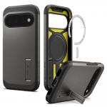 Carcasa Spigen Tough Armor cu MagSafe compatibila cu Google Pixel 11, Gunmetal 5 - lerato.ro