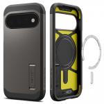 Carcasa Spigen Tough Armor cu MagSafe compatibila cu Google Pixel 11, Gunmetal 4 - lerato.ro