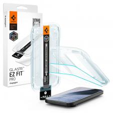 Set 2 folii sticla securizata Spigen Glas.tR EZ Fit Pro AluminaCore compatibila cu Google Pixel 11 / 11 Pro, Transparent