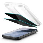 Set 2 folii sticla securizata Spigen GLAS.tR EZ Fit Privacy compatibila cu Google Pixel 11, Negru 11 - lerato.ro