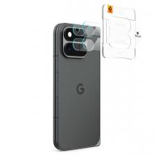 Set 2 folii sticla securizata camera foto Spigen Glass tR EZ Fit Optik Pro compatibile cu Google Pixel 11 Pro Fold, Transparent