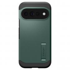 Huse si carcase Google Pixel Pro XL, Carcasa Spigen Tough Armor cu MagSafe compatibila cu Google Pixel 11 Pro XL, Abyss Green, lerato.ro