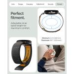 Curea din nylon Spigen Athlex Air compatibila cu Google Pixel Watch 5 / 4 / 3, 41mm, Negru 16 - lerato.ro