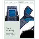 Curea din nylon Spigen Athlex Air compatibila cu Google Pixel Watch 5 / 4 / 3, 45mm, Navy Blue 14 - lerato.ro