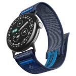 Curea din nylon Spigen Athlex Air compatibila cu Google Pixel Watch 5 / 4 / 3, 45mm, Navy Blue 2 - lerato.ro