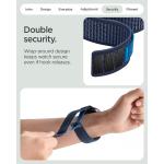 Curea din nylon Spigen Athlex Air compatibila cu Google Pixel Watch 5 / 4 / 3, 41mm, Navy Blue 15 - lerato.ro